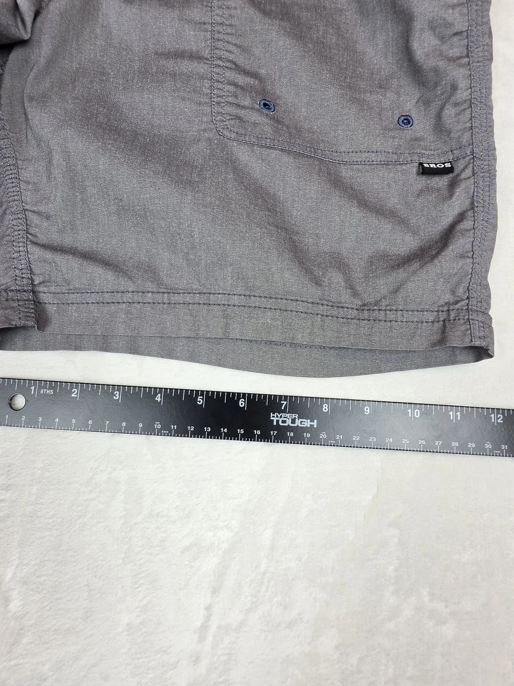 Howler Brothers‎ Swim Shorts Mens 34 Gray Coral Print Waist Drawstring Trunks